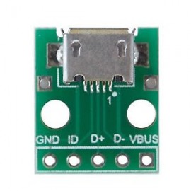 Micro USB To DIP Adapter 5pin Female Connector